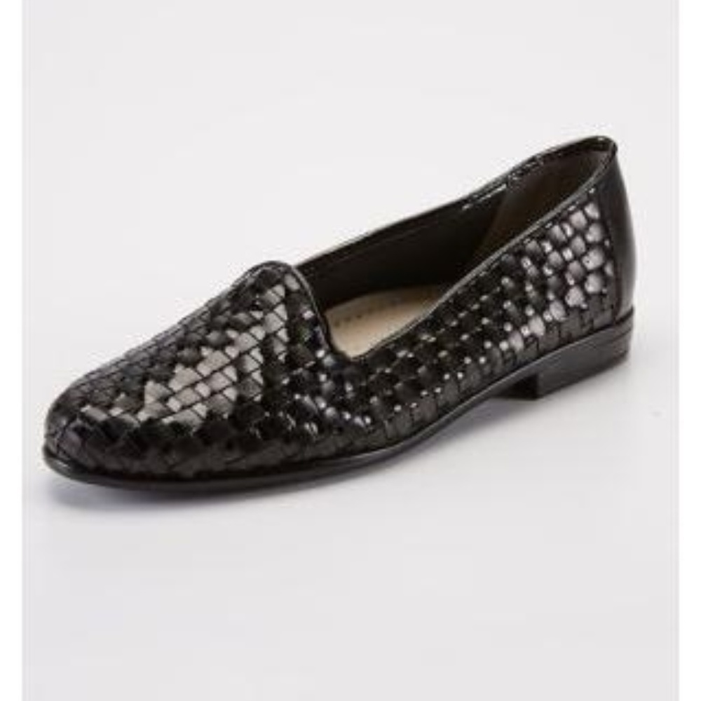 Trotters Liz Open Weave Woven Loafers Size 10 W